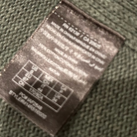 EUC GUESS Women’s S zip cardigan sweater jacket pockets LS ribbed knit comfy - Picture 6 of 7